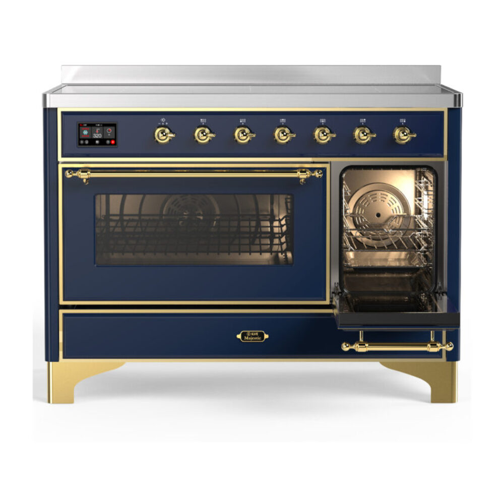 ILVE-UMIB48NR3MBG-Secondary Oven Open View