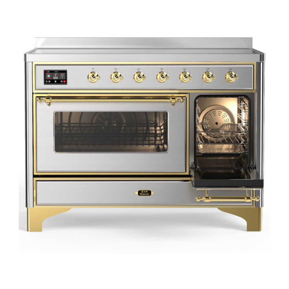 ILVE-UMIB48NR3SSG-Secondary Oven Open View