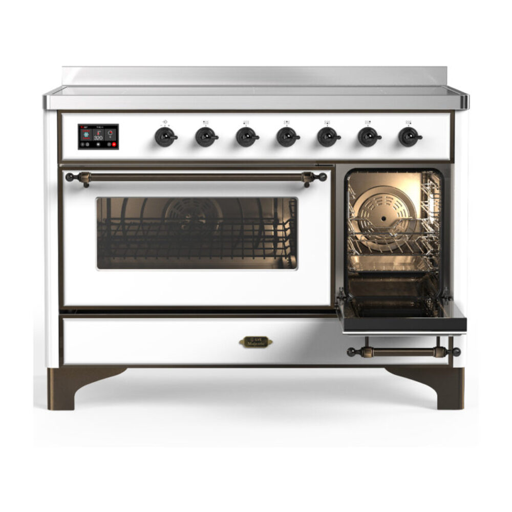 ILVE-UMIB48NR3WHB-Secondary Oven Open View