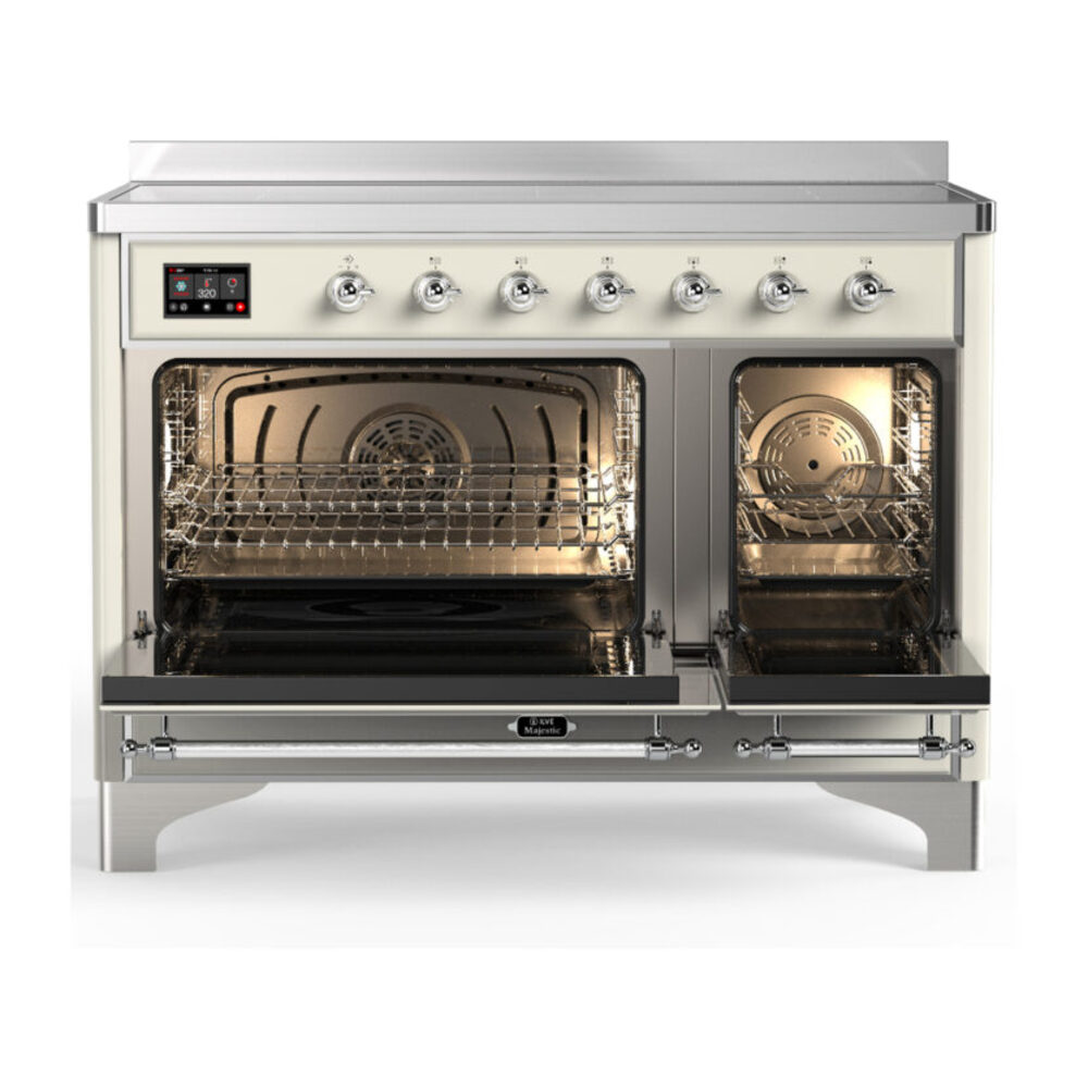 ILVE-UMIB48QNR3AWC-Double Oven Open View
