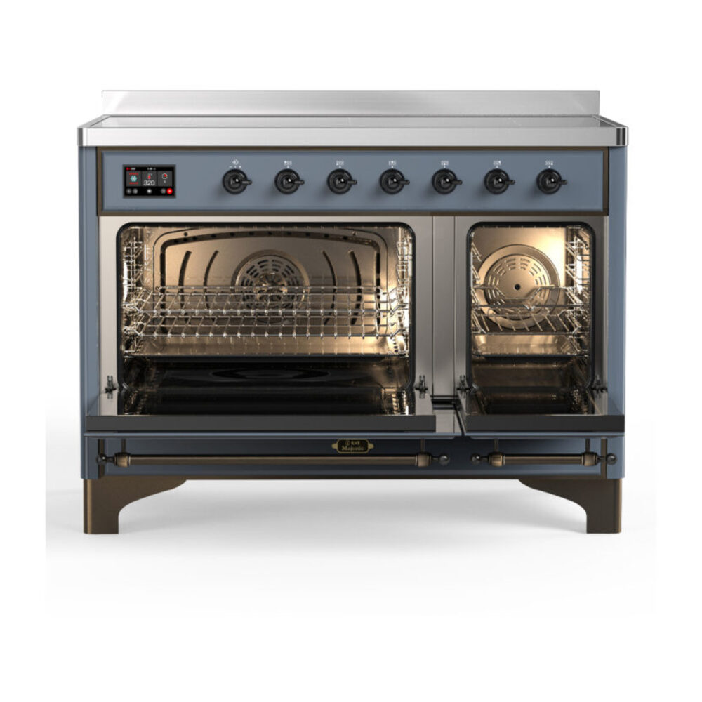 ILVE-UMIB48QNR3BGB-Double Oven Open View