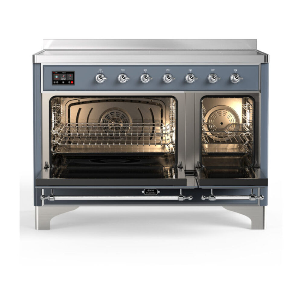 ILVE-UMIB48QNR3BGC-Double Oven Open View