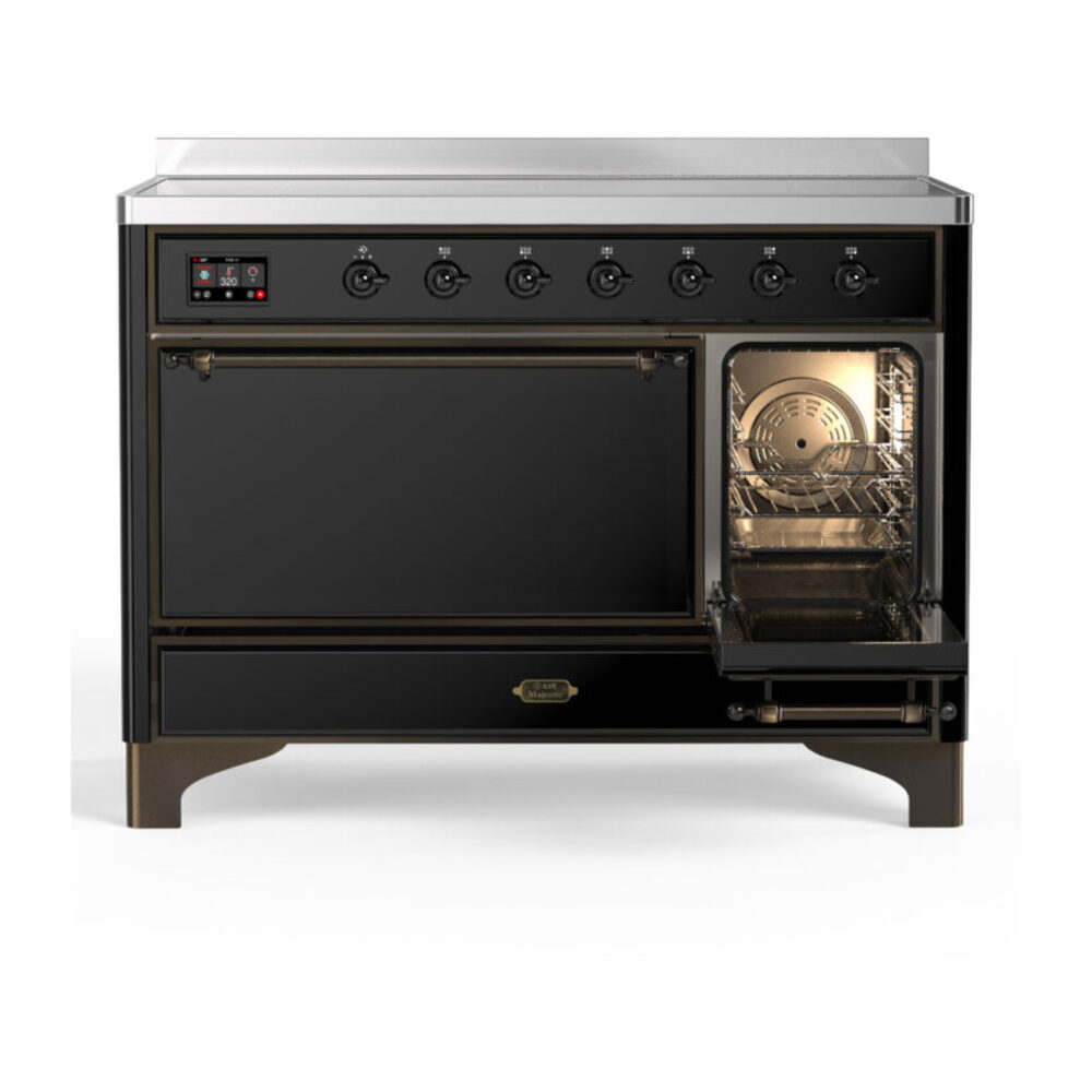 ILVE-UMIB48QNR3BKB-Secondary Oven Open View
