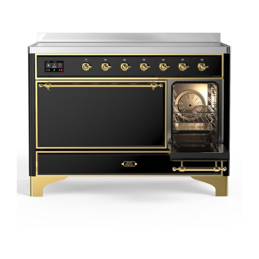 ILVE-UMIB48QNR3BKG-Secondary Oven Open View