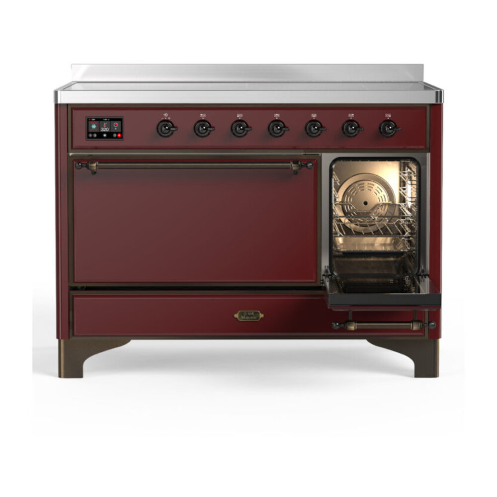 ILVE-UMIB48QNR3BUB-Secondary Oven Open View