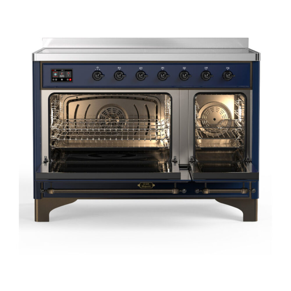ILVE-UMIB48QNR3MBB-Double Oven Open View