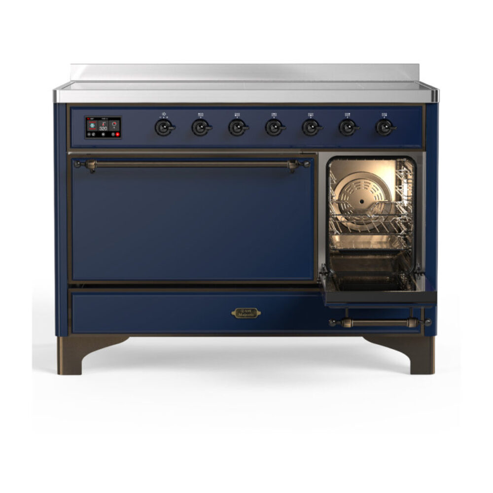 ILVE-UMIB48QNR3MBB-Secondary Oven Open View