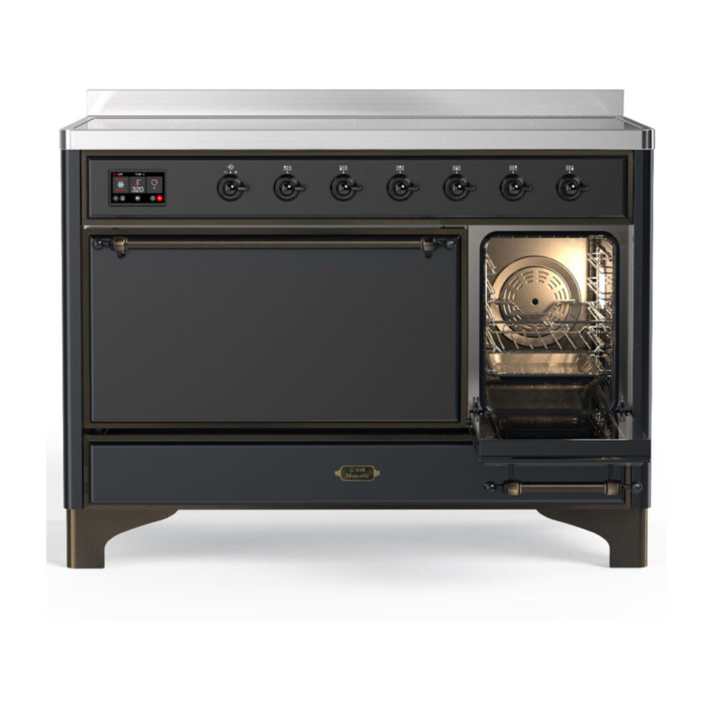 ILVE-UMIB48QNR3MGB-Secondary Oven Open View