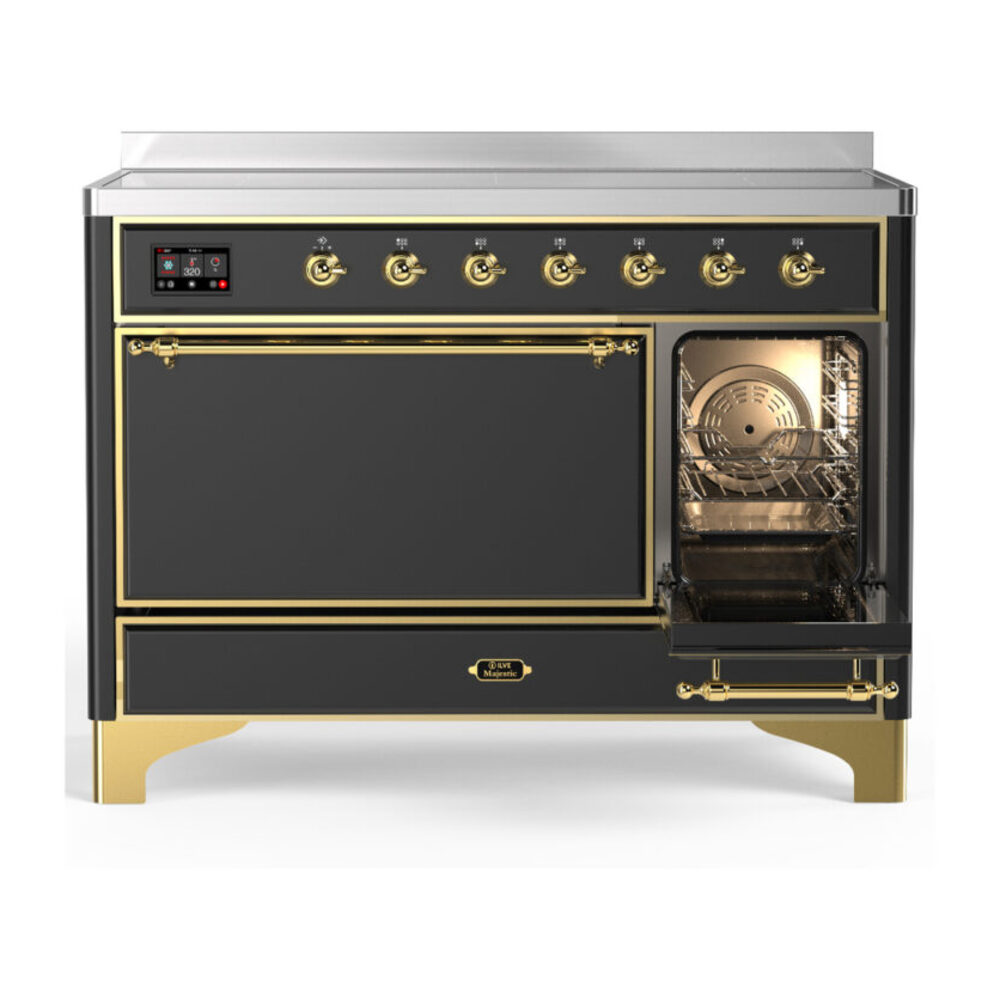 ILVE-UMIB48QNR3MGG-Secondary Oven Open View