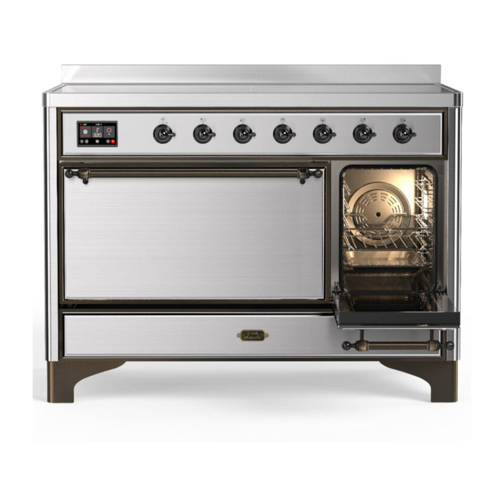 ILVE-UMIB48QNR3SSB-Secondary Oven Open View