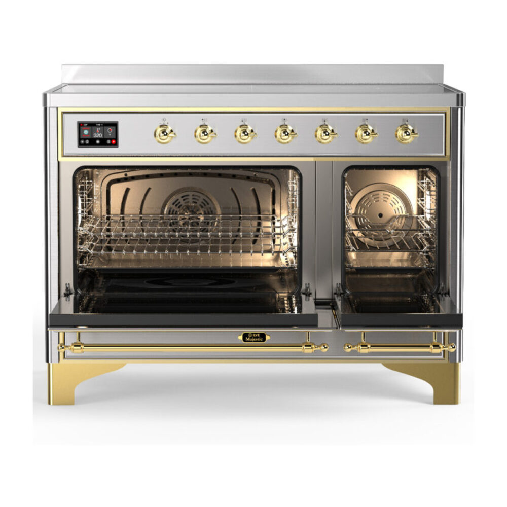 ILVE-UMIB48QNR3SSG-Double Oven Open View