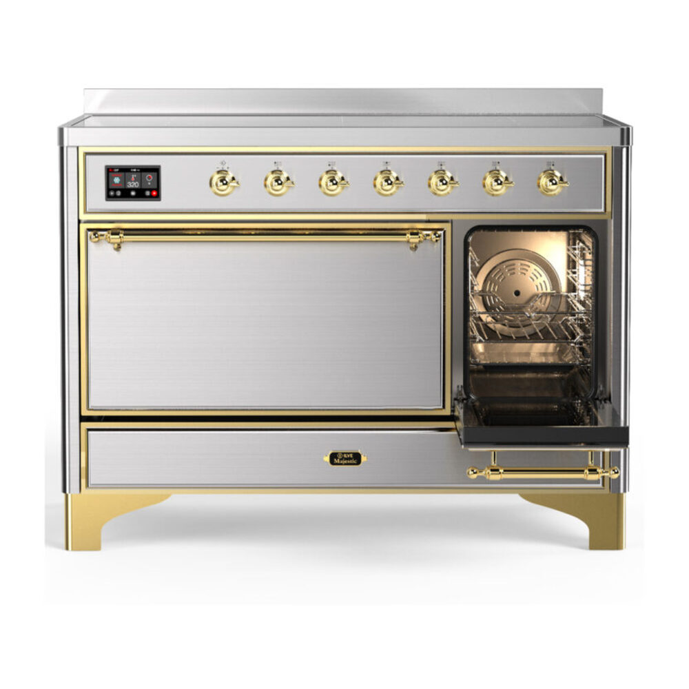 ILVE-UMIB48QNR3SSG-Secondary Oven Open View