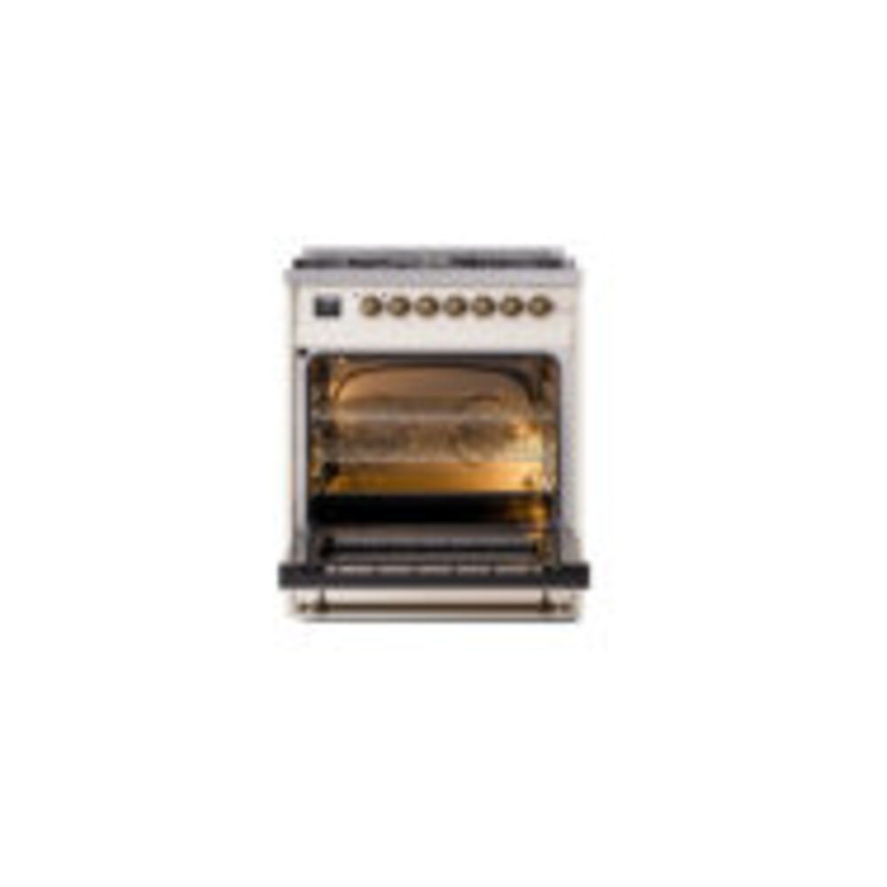 ILVE_UN30NMPAWBLP_Nostalgie_II_30"_Dual_Fuel_Range_oven_door_opened