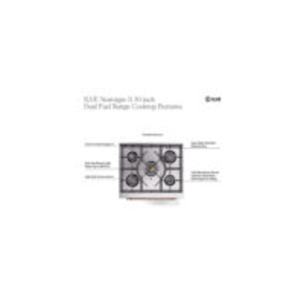 ILVE UN30NMP Nostalgie II Noblesse 30 inch Dual Fuel Range with 5 Burners