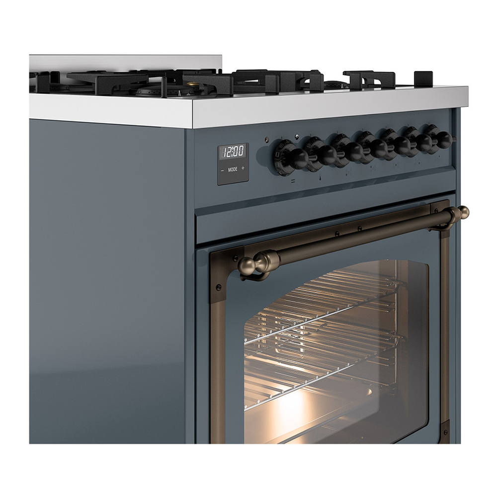 ILVE_UN30NMPBGBLP_Nostalgie_II_30"_Dual_Fuel_Range_details