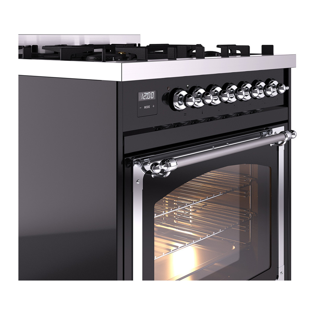 ILVE_UN30NMPBKCLP_Nostalgie_II_30"_Dual_Fuel_Range_details