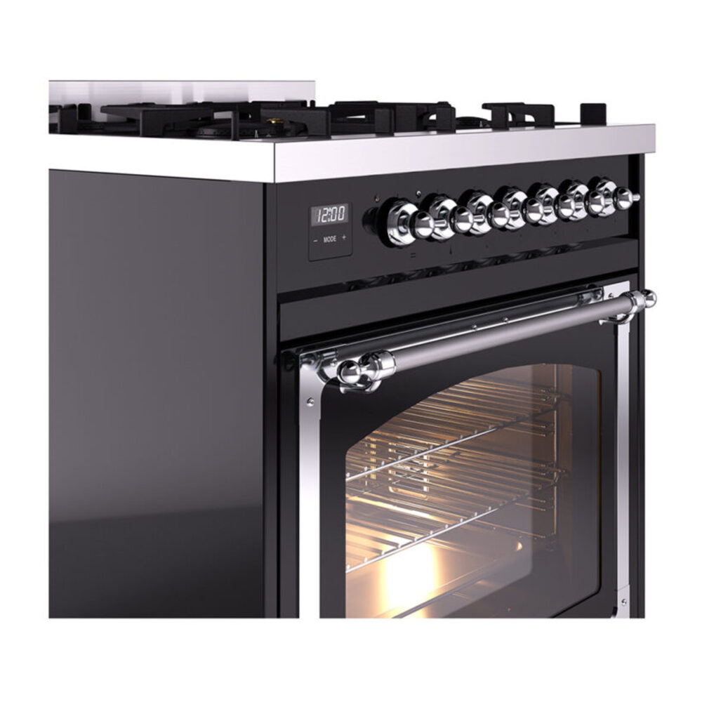 ILVE_UN30NMPBKC_Nostalgie_II_30"_Dual_Fuel_Range_details