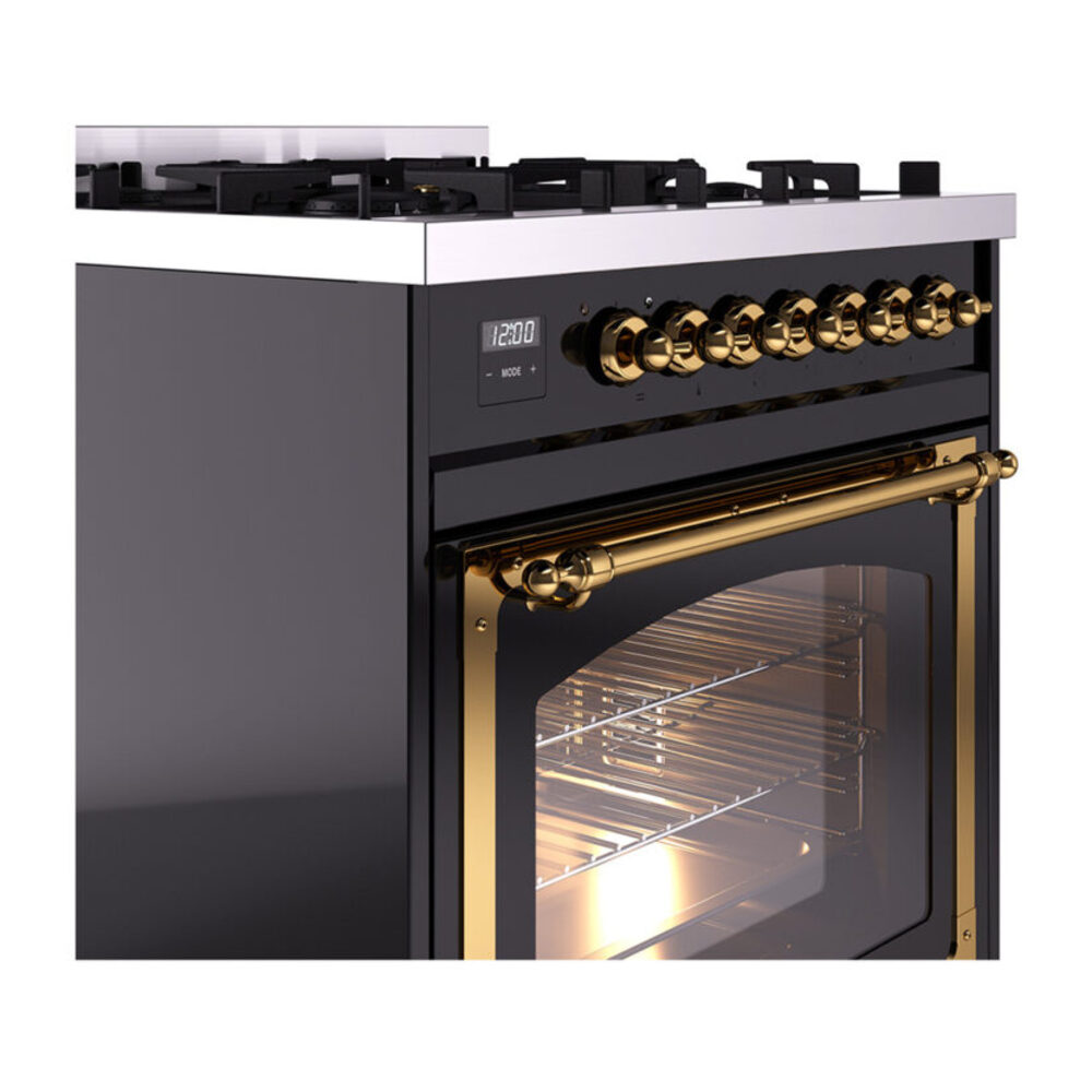 ILVE_UN30NMPBKGLP_Nostalgie_II_30"_Dual_Fuel_Range_details