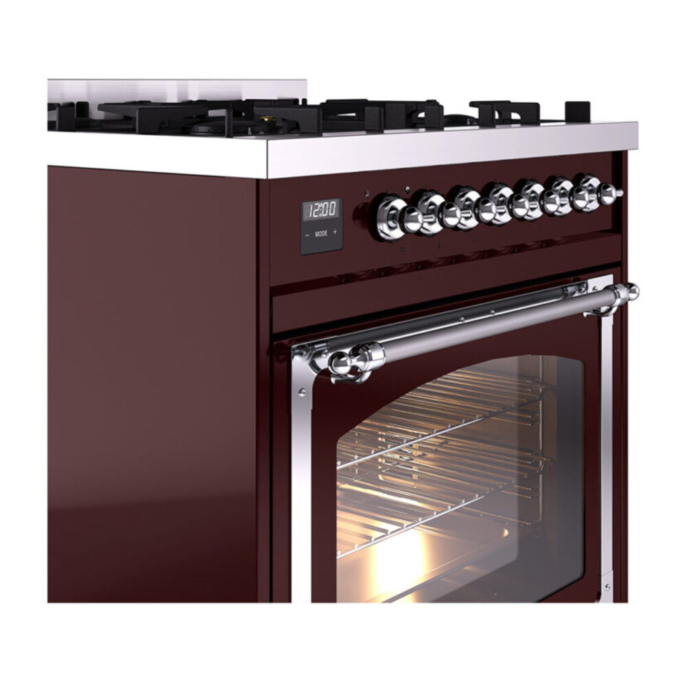 ILVE_UN30NMPBUCLP_Nostalgie_II_30"_Dual_Fuel_Range_details