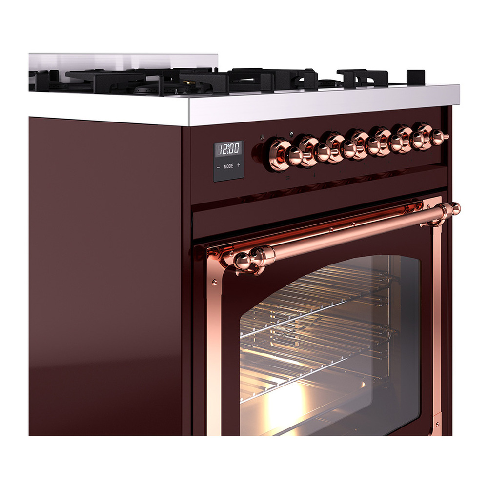 ILVE_UN30NMPBUPLP_Nostalgie_II_30"_Dual_Fuel_Range_details