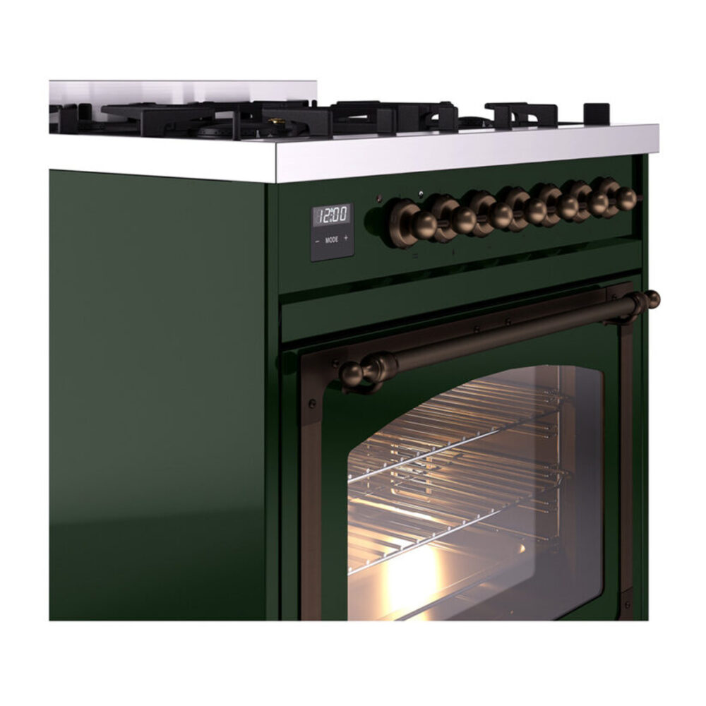 ILVE_UN30NMPEGB_Nostalgie_II_30"_Dual_Fuel_Range_details