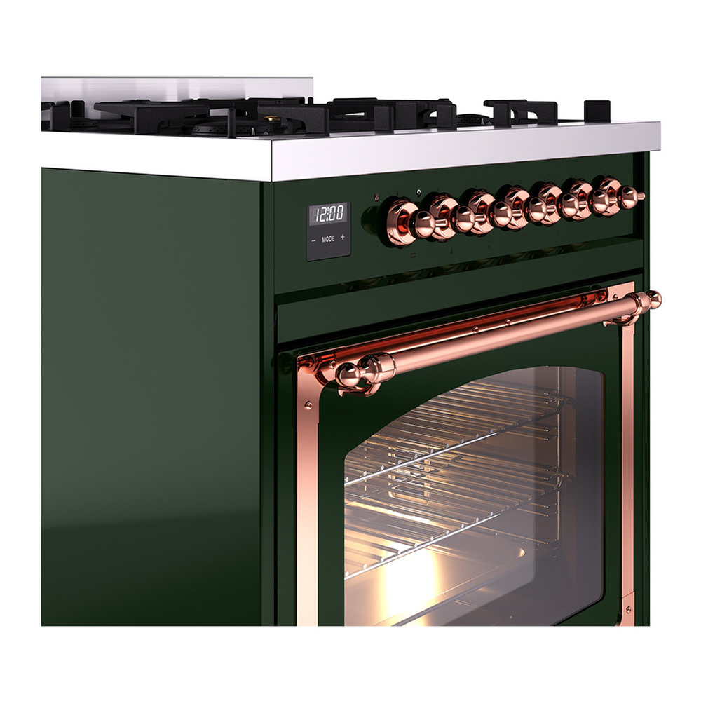 ILVE_UN30NMPEGP_Nostalgie_II_30"_Dual_Fuel_Range_details