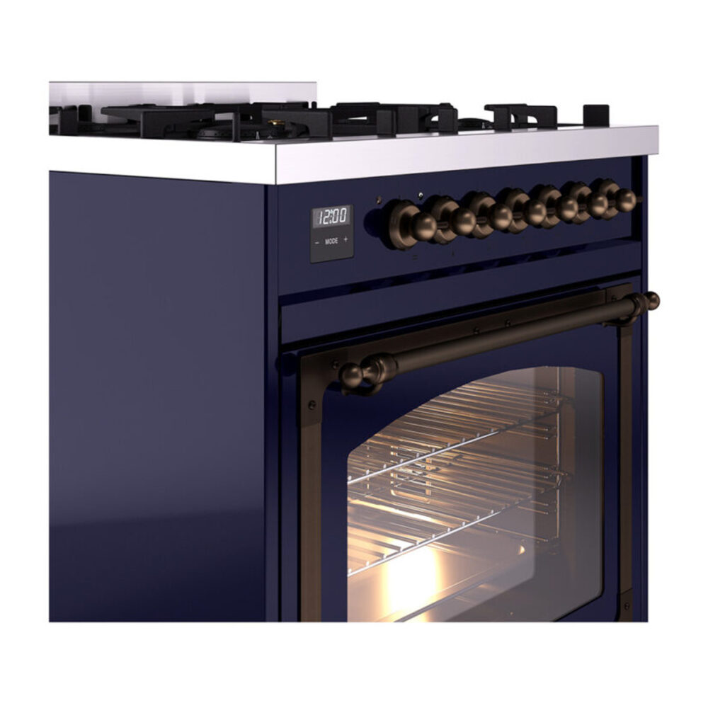 ILVE_UN30NMPMBB_Nostalgie_II_30"_Dual_Fuel_Range_details