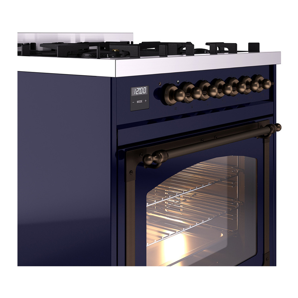 ILVE_UN30NMPMBB_Nostalgie_II_30"_Dual_Fuel_Range_details