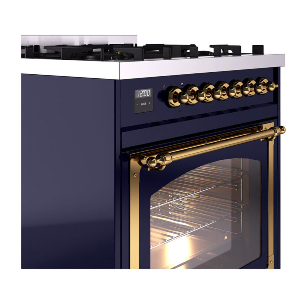ILVE_UN30NMPMBG_Nostalgie_II_30"_Dual_Fuel_Range_details