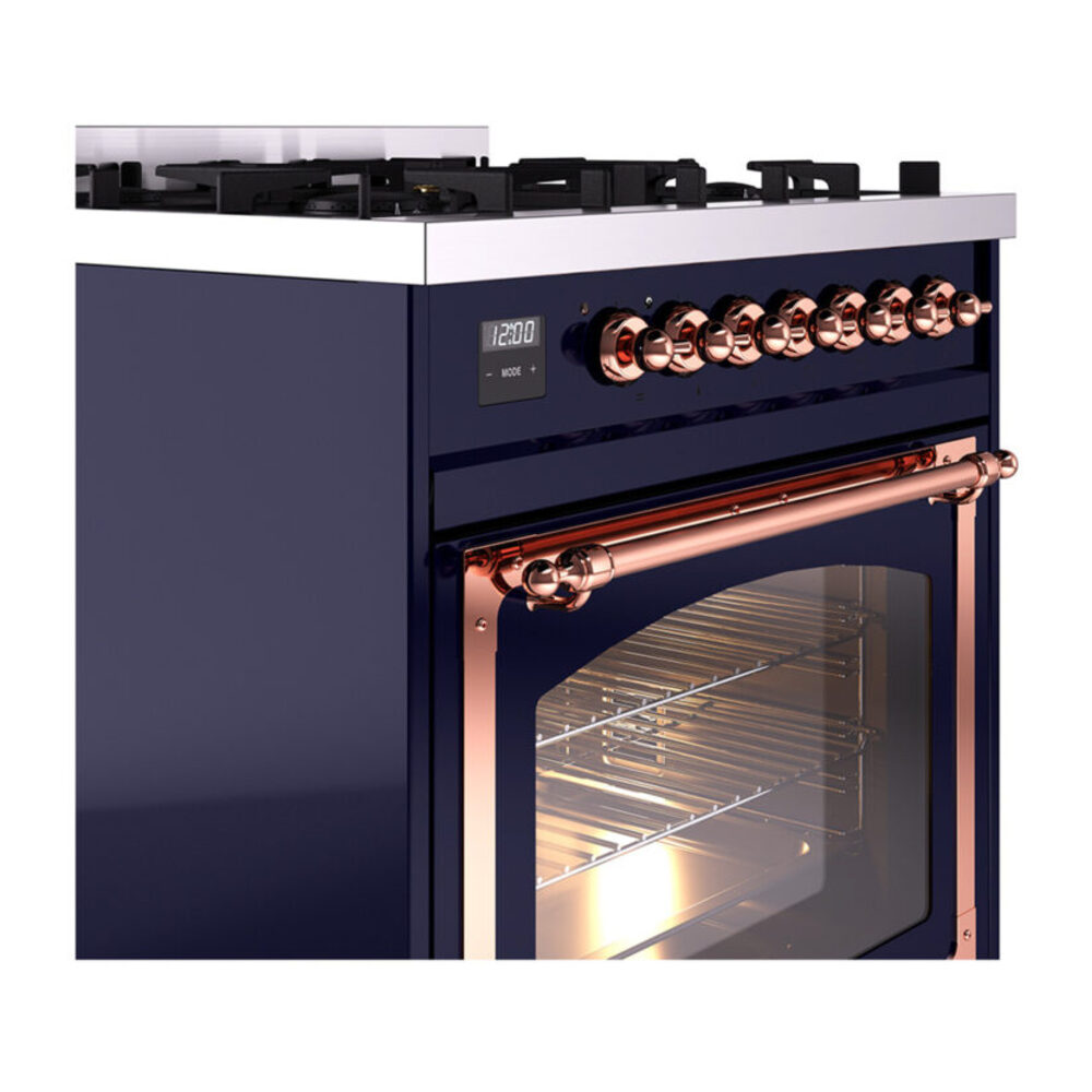 ILVE_UN30NMPMBPLP_Nostalgie_II_30"_Dual_Fuel_Range_details
