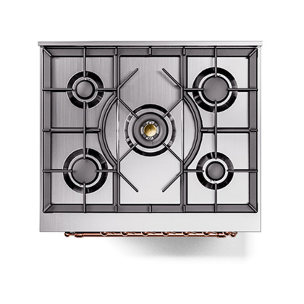 ILVE_UN30NMPMBP_Nostalgie_II_30"_Dual_Fuel_Range_top_view