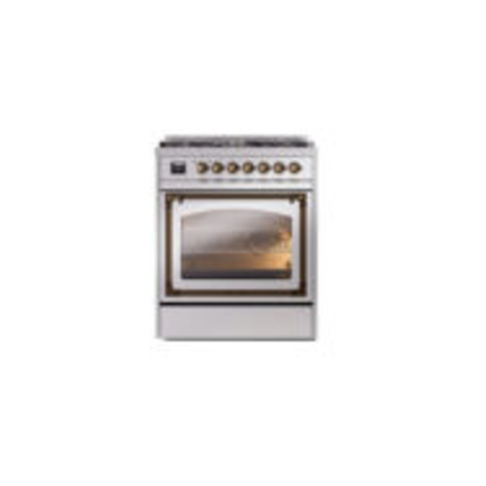 ILVE_UN30NMPSSB_Nostalgie_II_30"_Dual_Fuel_Range_front_view