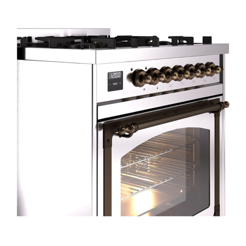 ILVE_UN30NMPSSB_Nostalgie_II_30"_Dual_Fuel_Range_details
