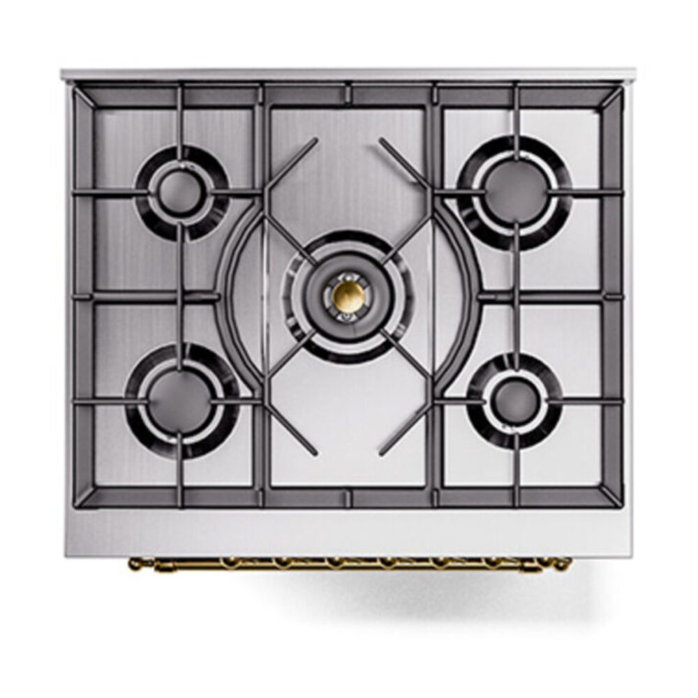 ILVE_UN30NMPSSGLP_Nostalgie_II_30"_Dual_Fuel_Range_top_view