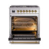 ILVE_UN30NMPSSG_Nostalgie_II_30"_Dual_Fuel_Range_oven_door_opened