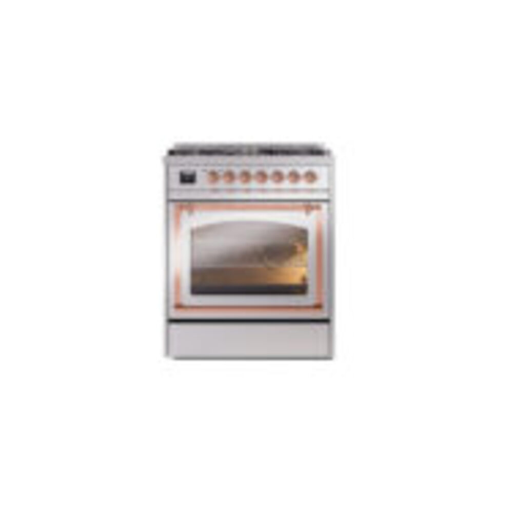 ILVE_UN30NMPSSPLP_Nostalgie_II_30"_Dual_Fuel_Range_front_view