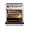 ILVE_UN30NMPSSP_Nostalgie_II_30"_Dual_Fuel_Range_oven_door_opened