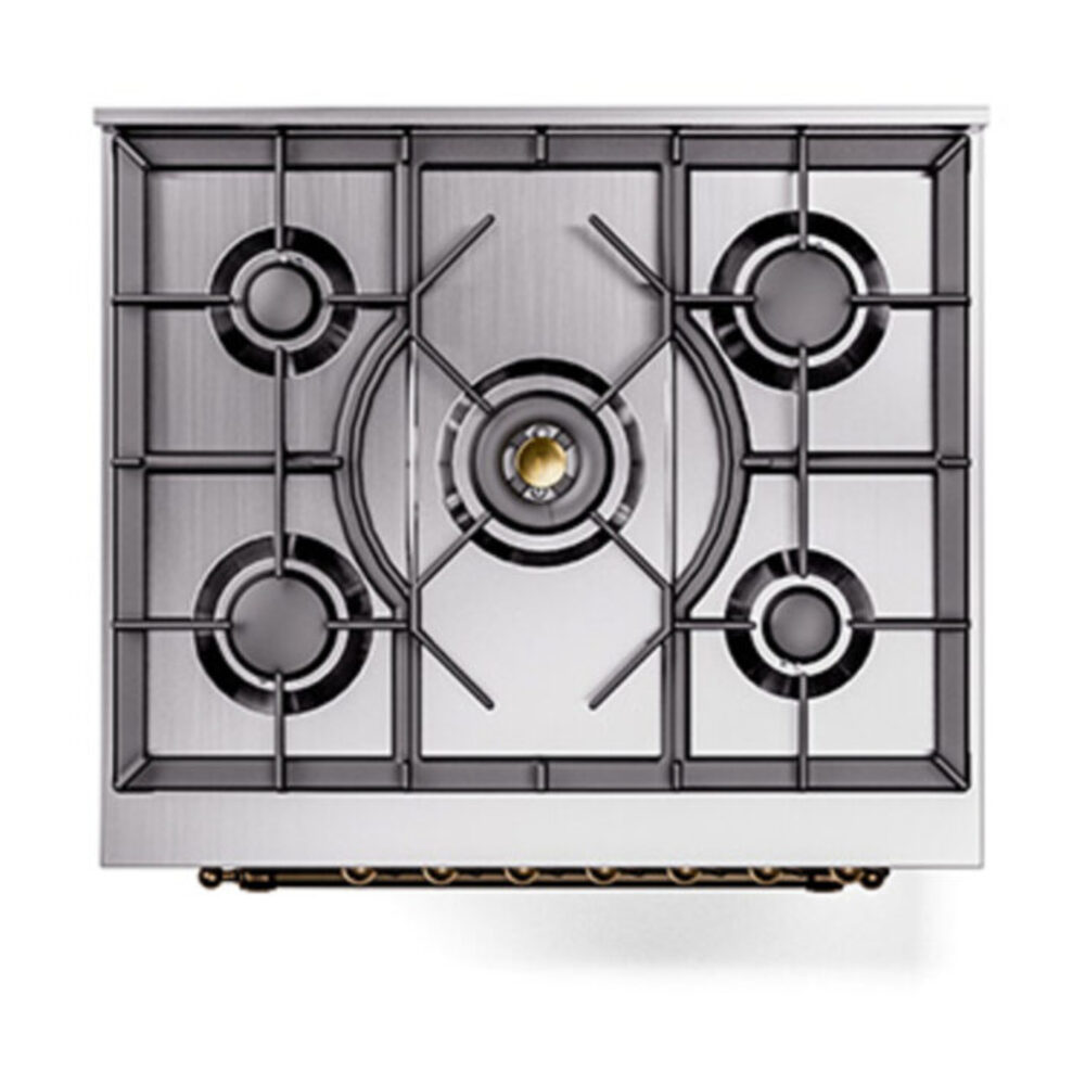 ILVE_UN30NMPWHBLP_Nostalgie_II_30"_Dual_Fuel_Range_top_view