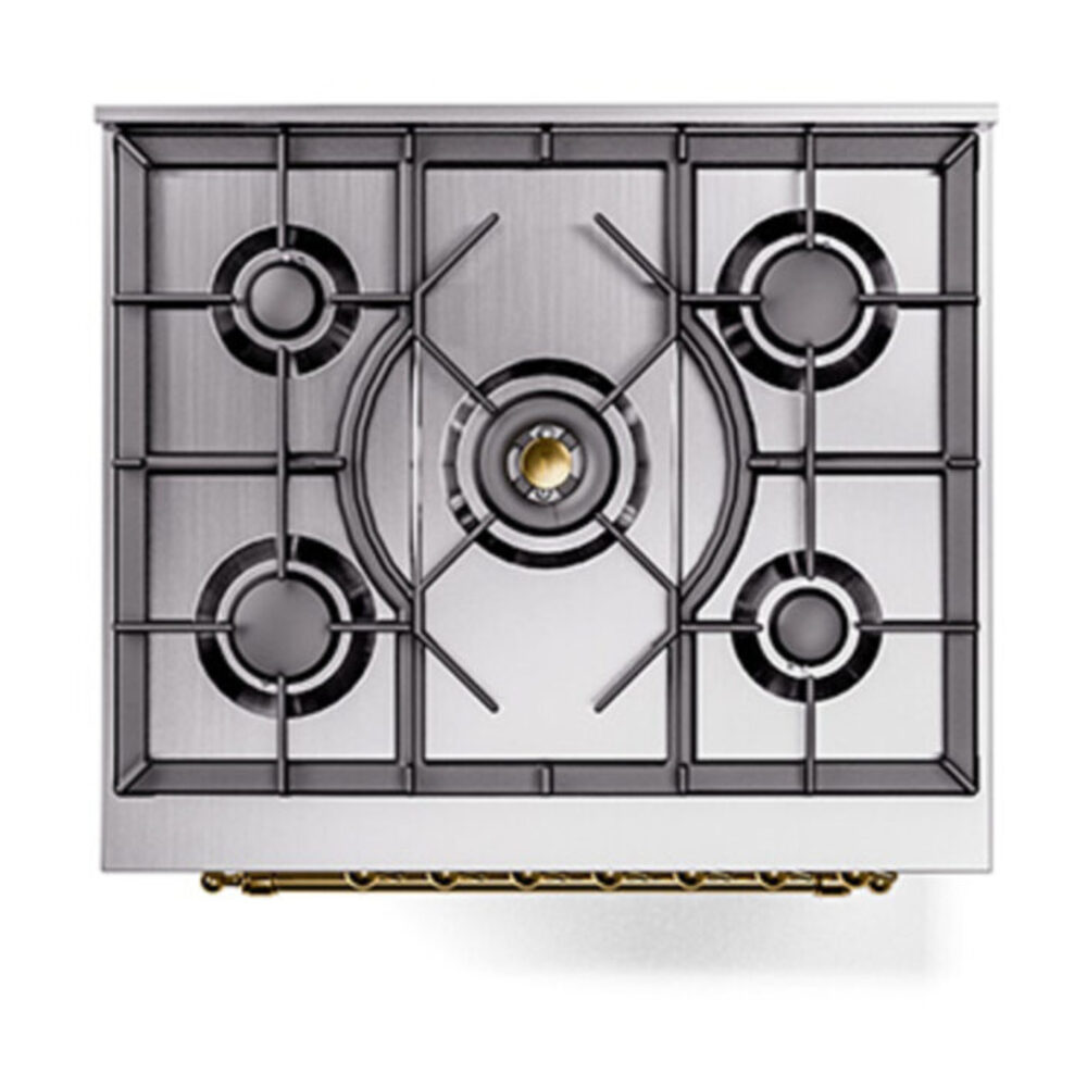 ILVE_UN30QNMPWHG_Nostalgie_II_30"_Dual_Fuel_Range_top_view