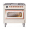 ILVE_UN36FNMPAWP_Nostalgie_II_30"_Dual_Fuel_Range_front_view