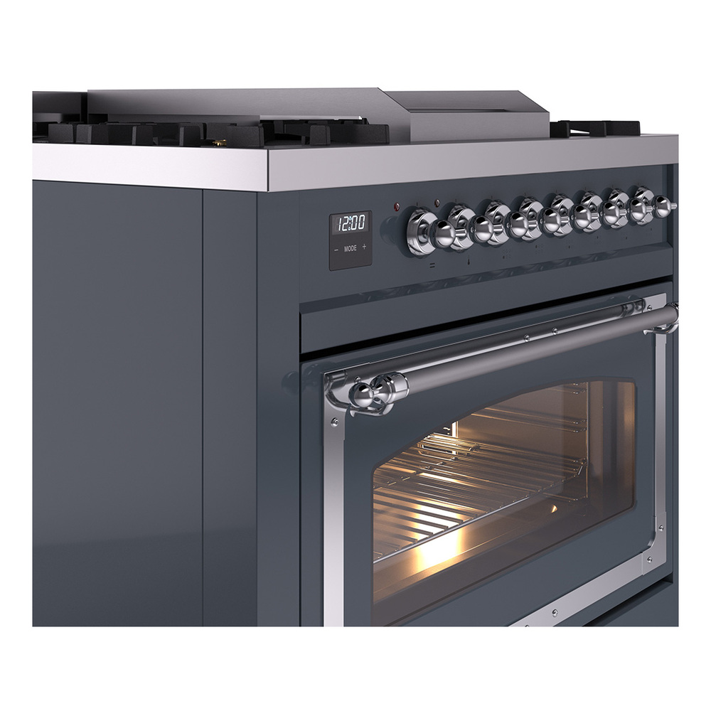 ILVE_UN36FNMPBGCLP_Nostalgie_II_30"_Dual_Fuel_Range_details