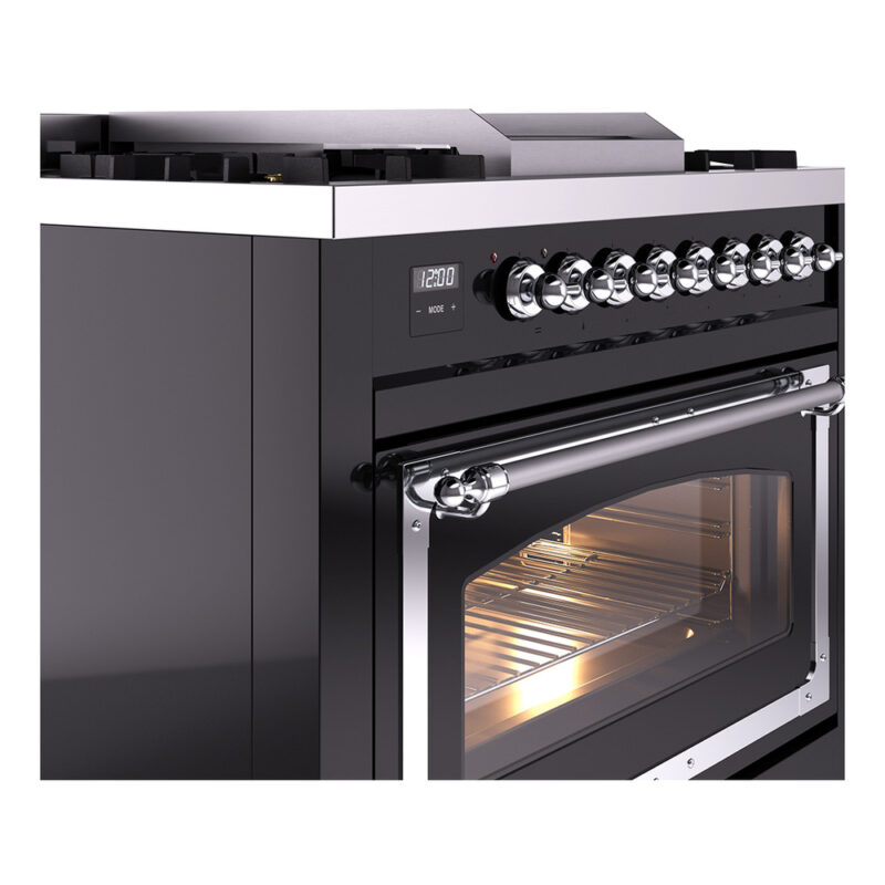 ILVE_UN36FNMPBKCLP_Nostalgie_II_30"_Dual_Fuel_Range_details
