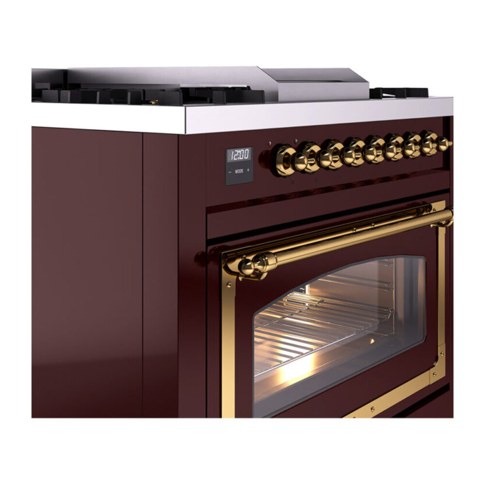 ILVE_UN36FNMPBUGLP_Nostalgie_II_30"_Dual_Fuel_Range_details