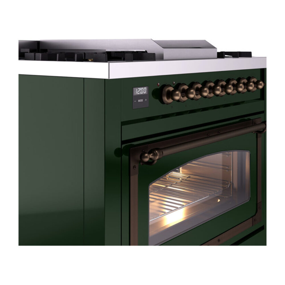 ILVE_UN36FNMPEGBLP_Nostalgie_II_30"_Dual_Fuel_Range_details