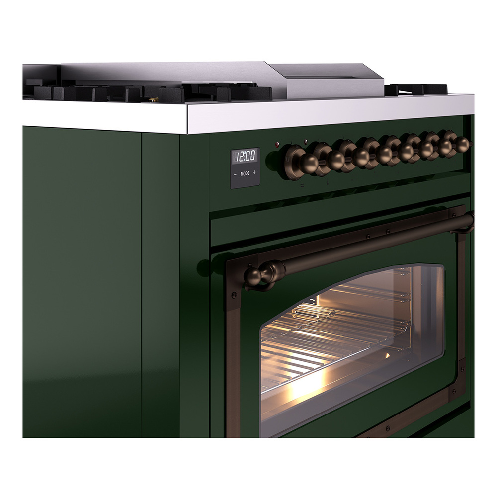 ILVE_UN36FNMPEGB_Nostalgie_II_30"_Dual_Fuel_Range_details
