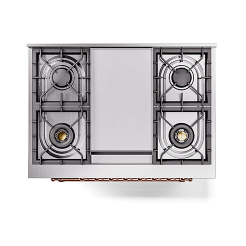 ILVE_UN36FNMPEGPLP_Nostalgie_II_30"_Dual_Fuel_Range_top_view