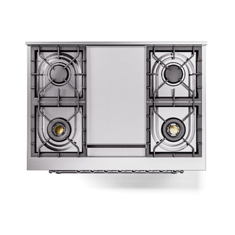 ILVE_UN36FNMPMGCLP_Nostalgie_II_30"_Dual_Fuel_Range_top_view