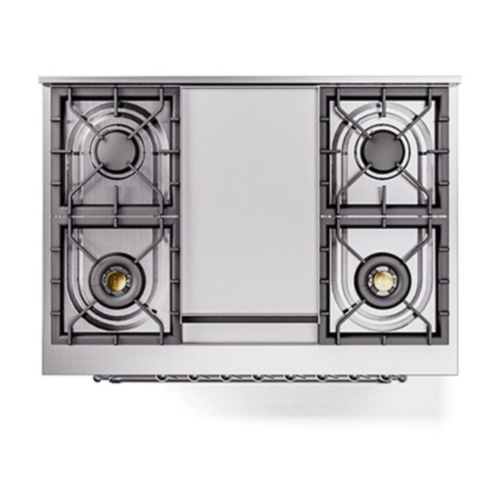 ILVE_UN36FNMPRAC_Nostalgie_II_30"_Dual_Fuel_Range_top_view