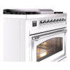 ILVE_UN36FNMPWHCLP_Nostalgie_II_30"_Dual_Fuel_Range_details