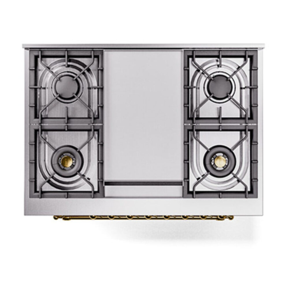 ILVE_UN36FQNMPAWG_Nostalgie_II_30"_Dual_Fuel_Range_top_view